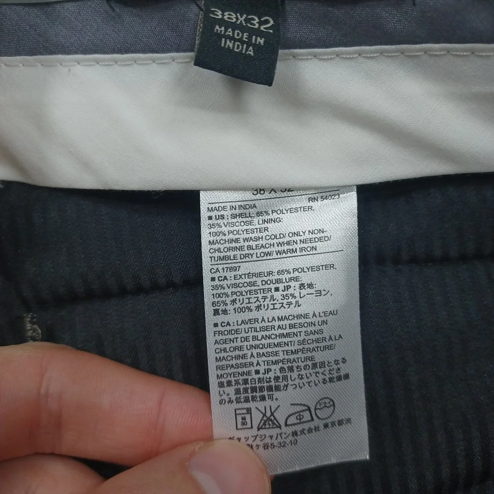 Banana Republic Pants Mens 38x32‎ Brown Slim Fit Preppy Chino Pockets NWT